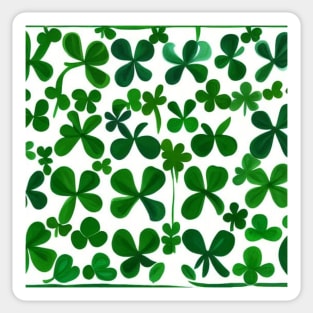 Clovers Pattern Sticker